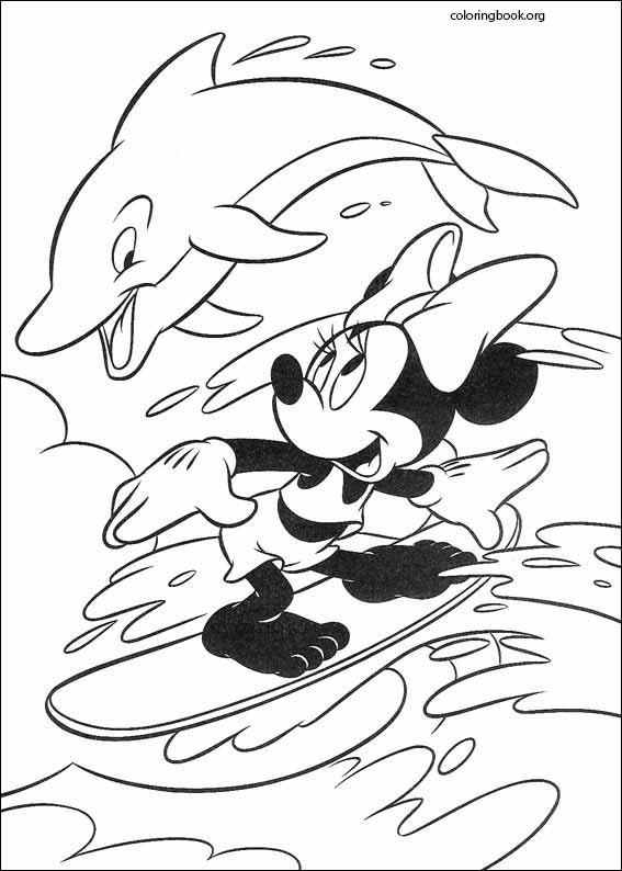 Minnie Mouse coloring page (053)