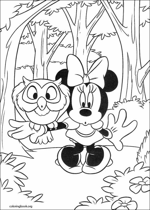 Minnie Mouse coloring page (054)