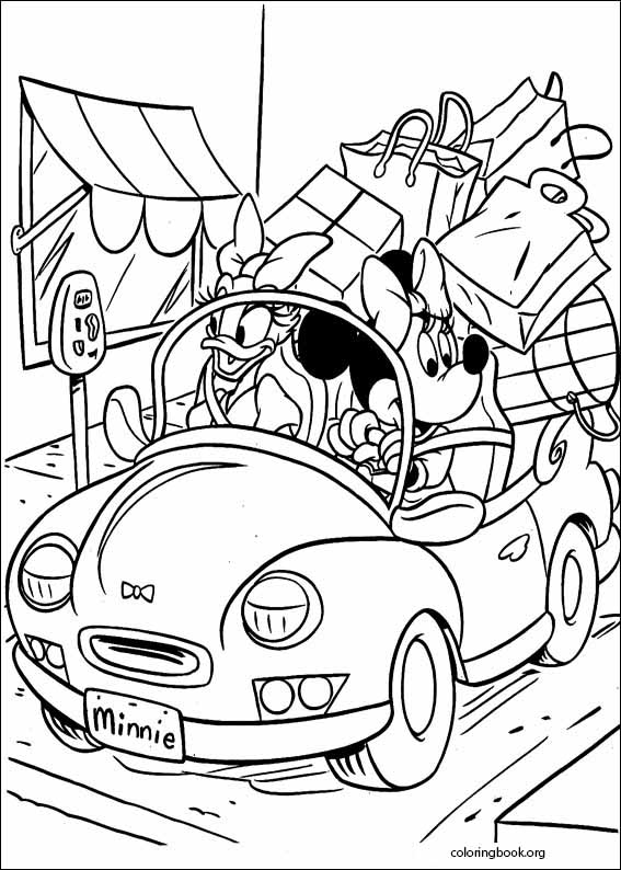 Minnie Mouse coloring page (057)