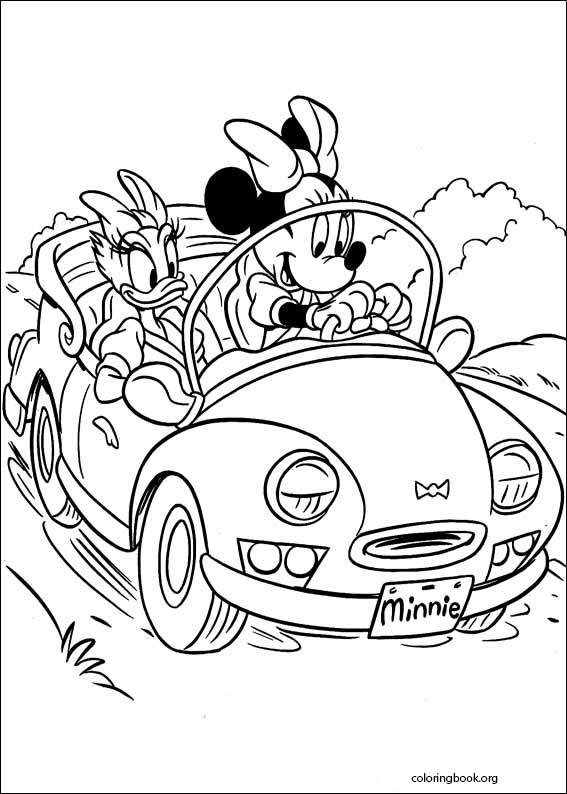 Minnie Mouse coloring page (068)