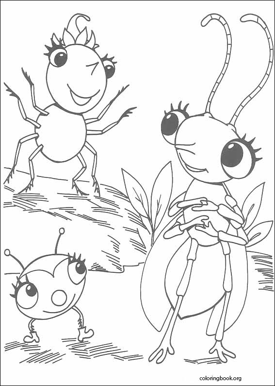 Miss Spider coloring page (005)