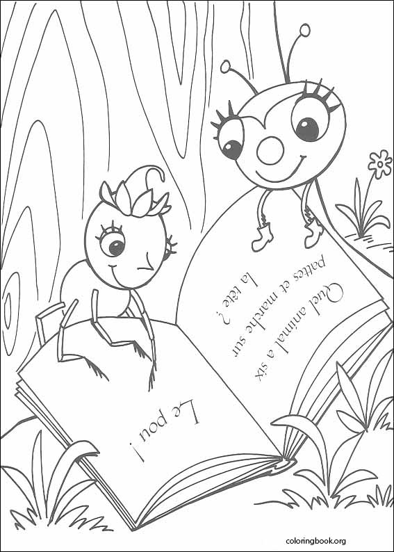 Miss Spider coloring page (006)