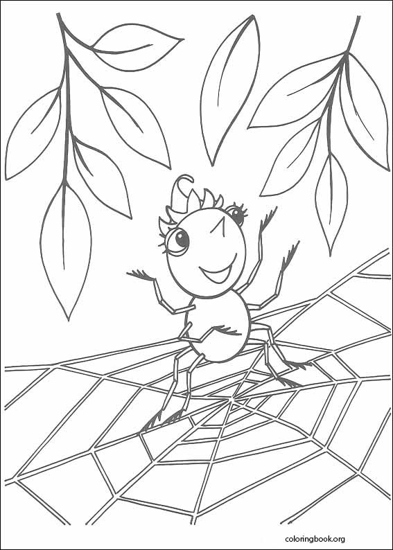 Miss Spider coloring page (007)
