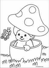 Monchhichi coloring page (007)