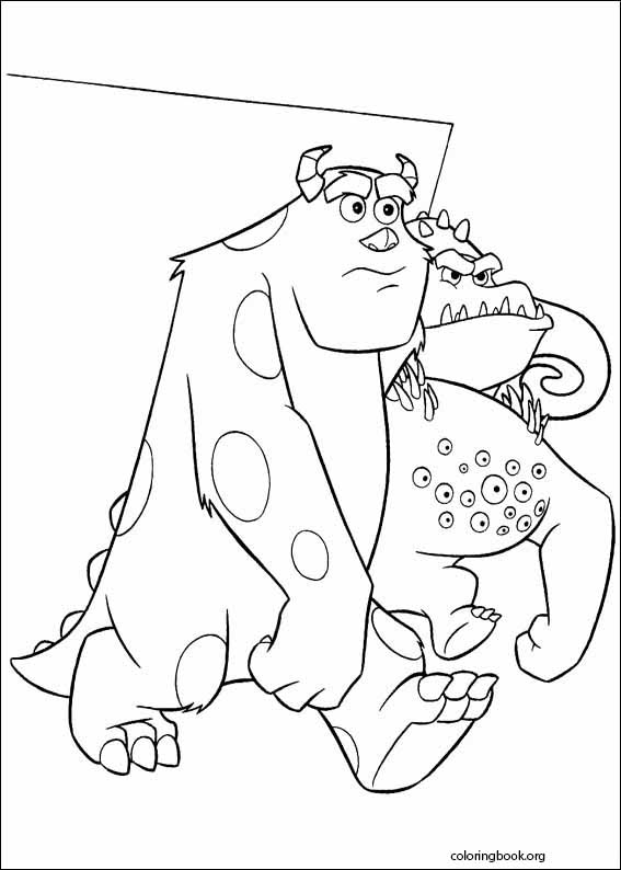 Monsters, Inc. coloring page (005)