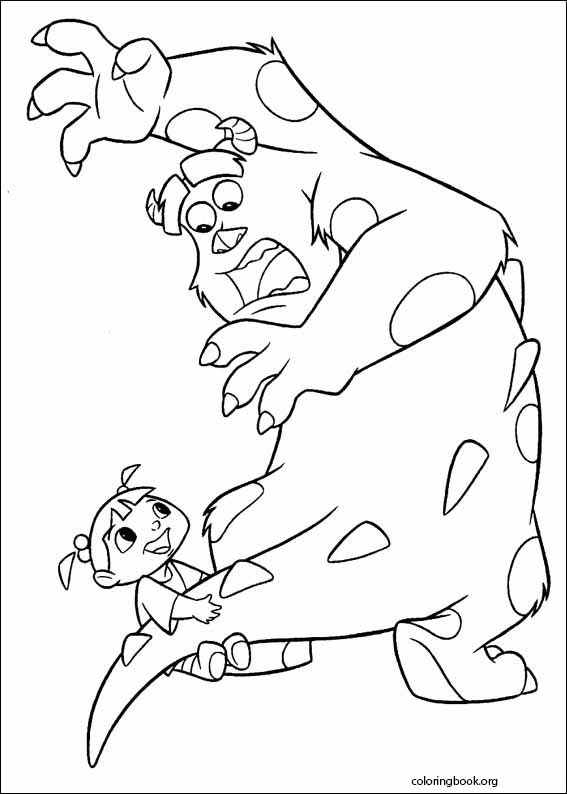 Monsters, Inc. coloring page (009)