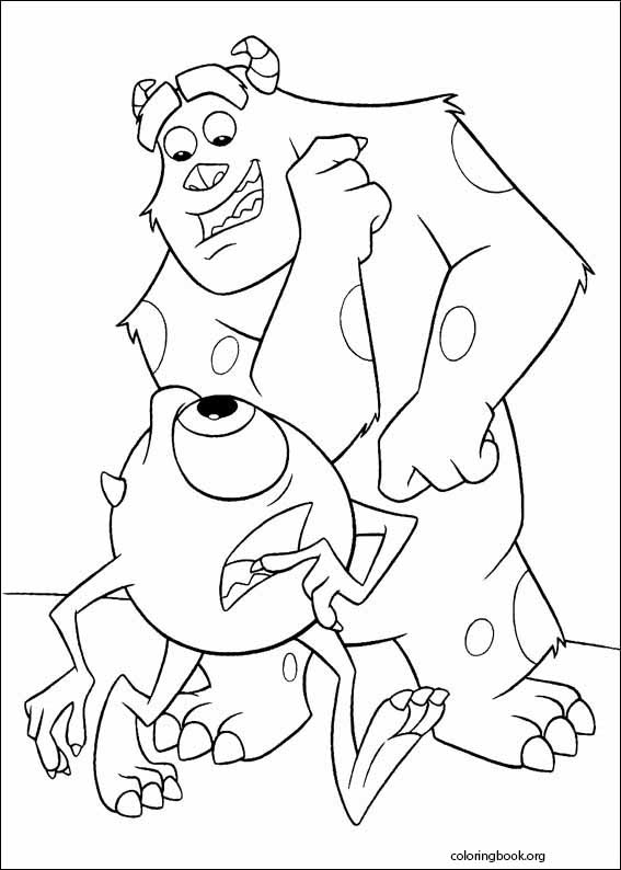 Monsters, Inc. coloring page (010)