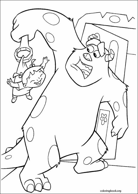 Monsters, Inc. coloring page (012)