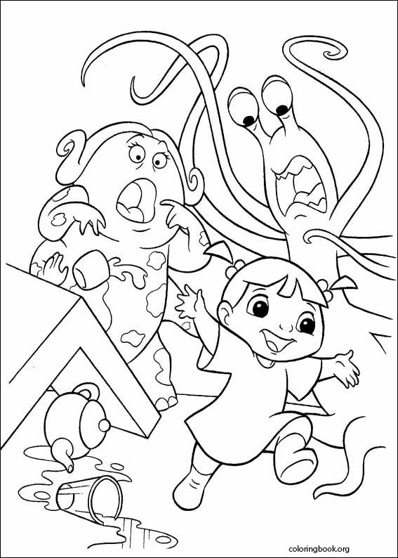 Monsters, Inc. coloring page (013)
