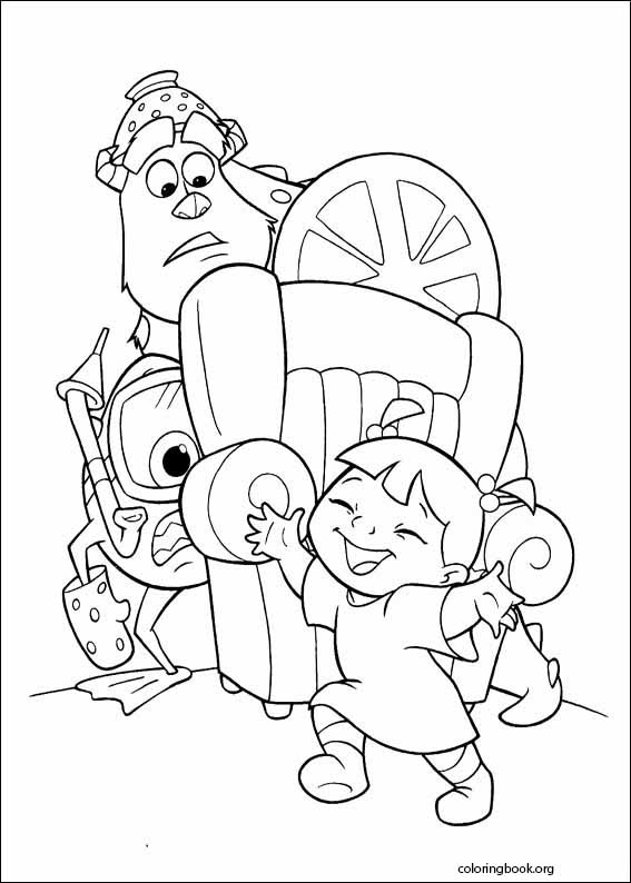 Monsters, Inc. coloring page (016)