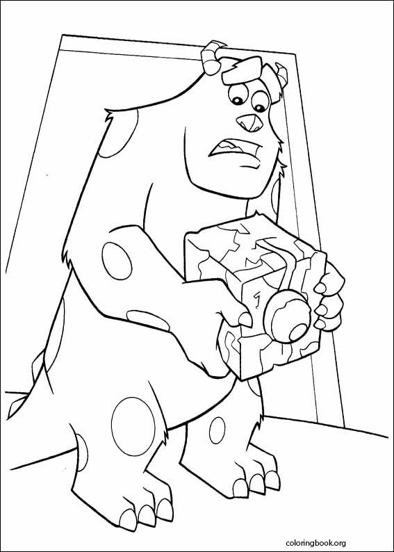 Monsters, Inc. coloring page (018)