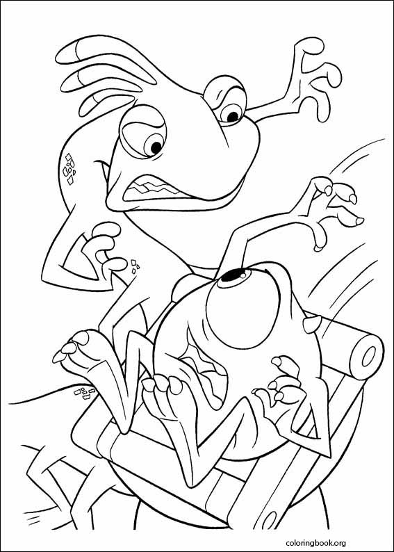Monsters, Inc. coloring page (020)