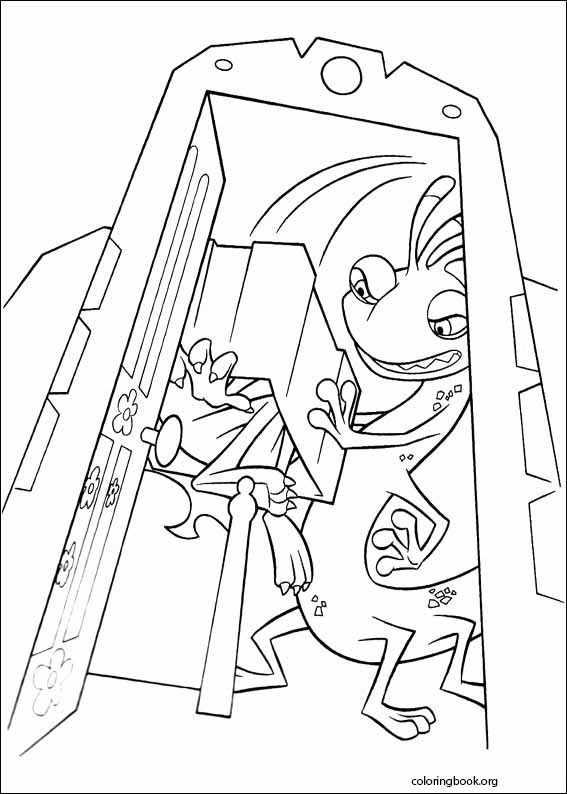 Monsters, Inc. coloring page (021)