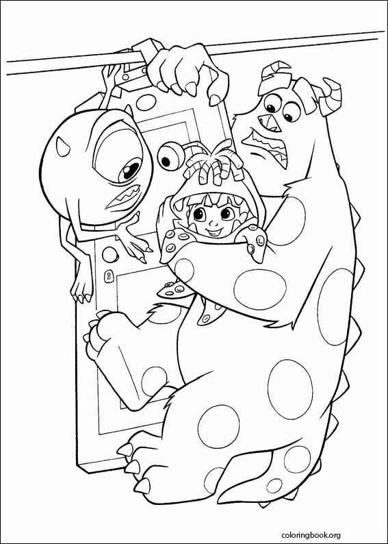 Monsters, Inc. coloring page (024)