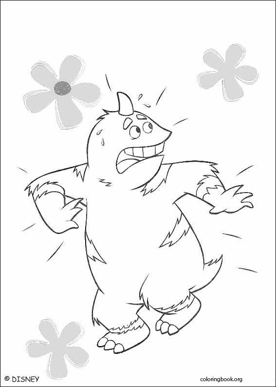 Monsters, Inc. coloring page (029)