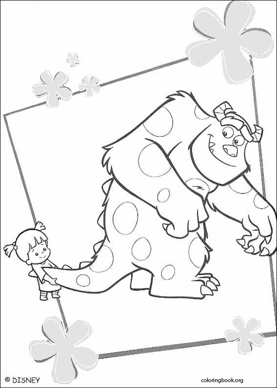 Monsters, Inc. coloring page (032)