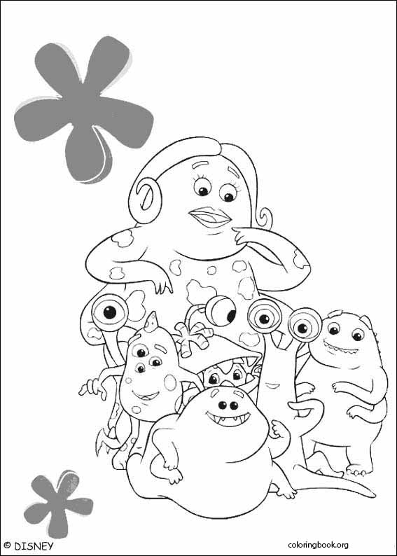 Monsters, Inc. coloring page (034)