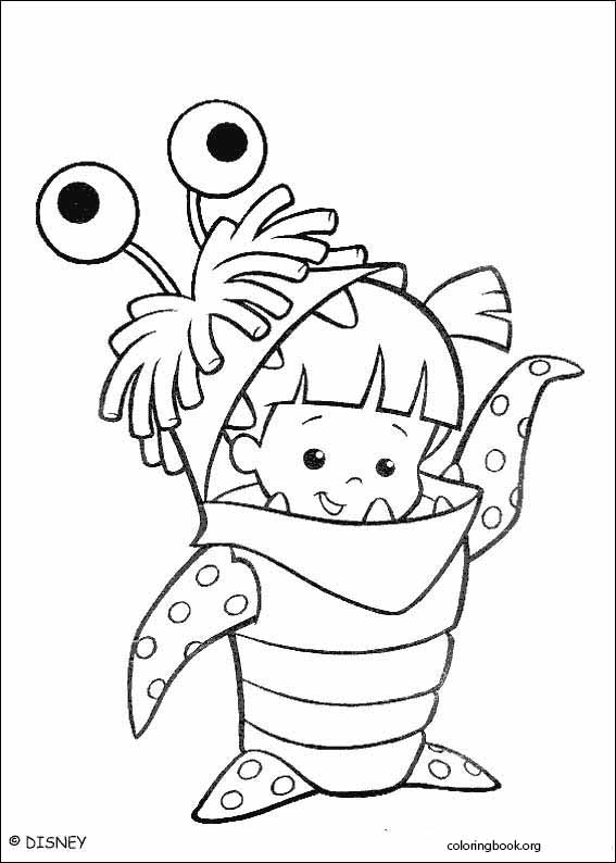 Monsters, Inc. coloring page (036)