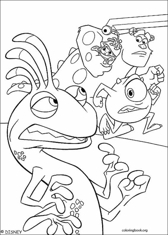 Monsters, Inc. coloring page (040)