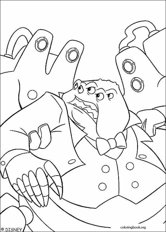 Monsters, Inc. coloring page (050)