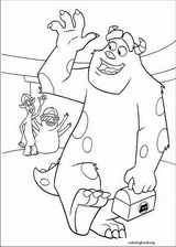 Monsters, Inc. coloring page (002)