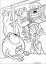 Monsters, Inc. coloring page (011)