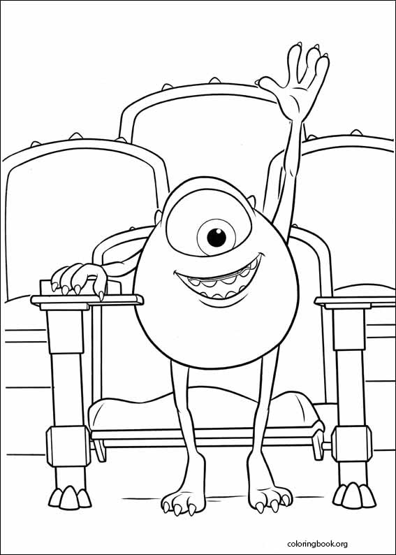 Monsters University coloring page (024)