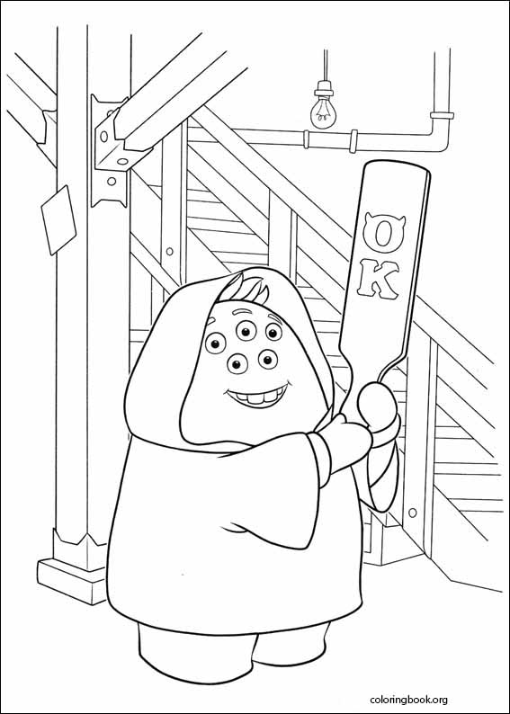 Monsters University coloring page (026)