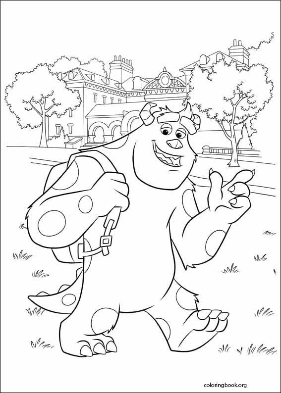 Monsters University coloring page (028)