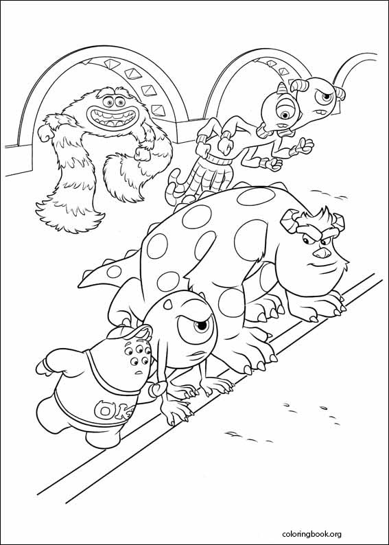 Monsters University coloring page (043)