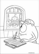 Monsters University coloring page (003)