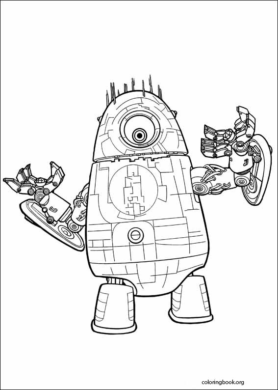 Monsters vs. Aliens coloring page (002)
