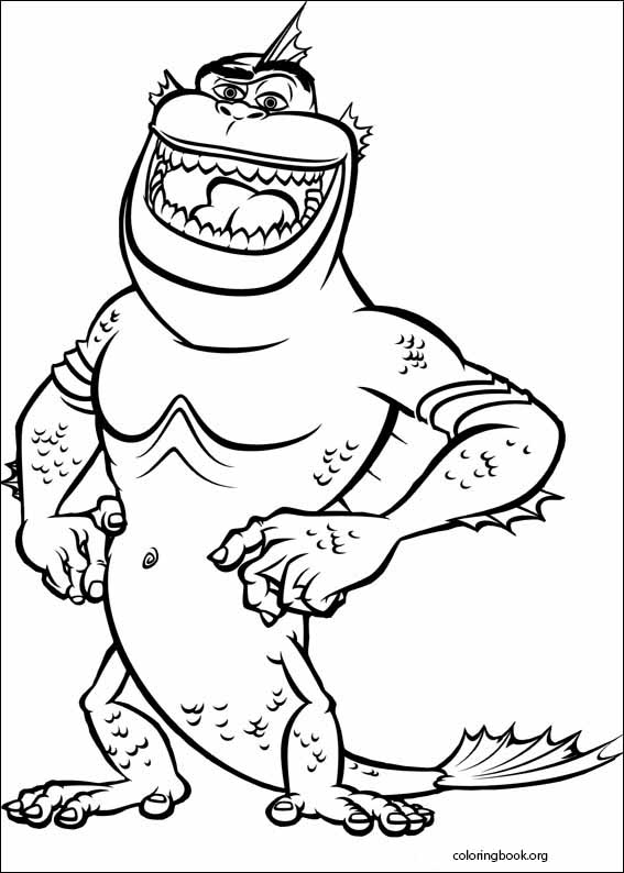 Monsters vs. Aliens coloring page (008)