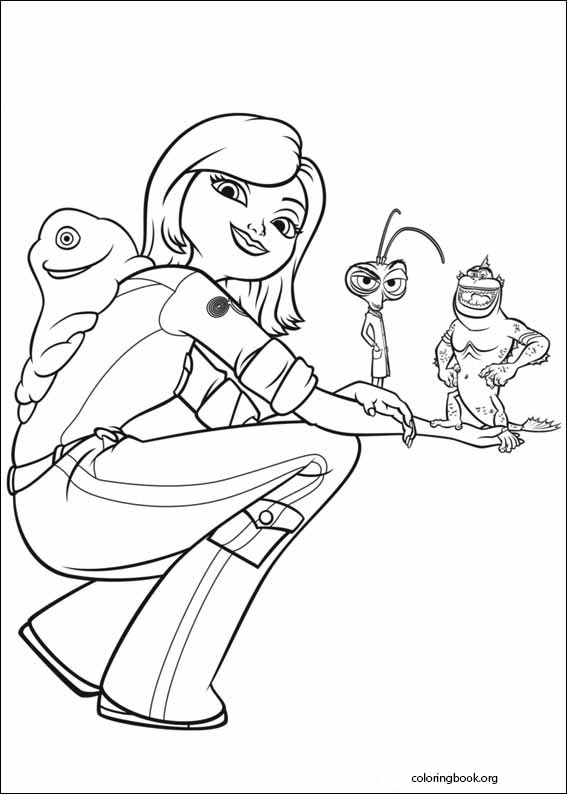 Monsters vs. Aliens coloring page (013)