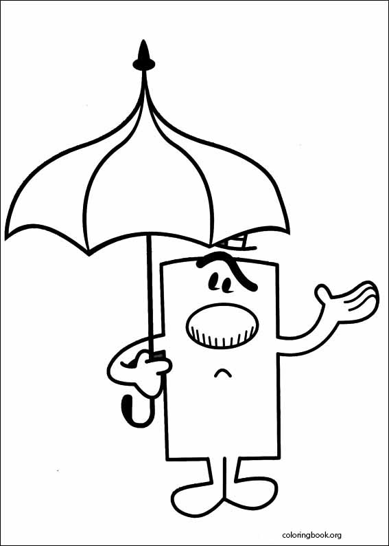Mr. Men coloring page (012)