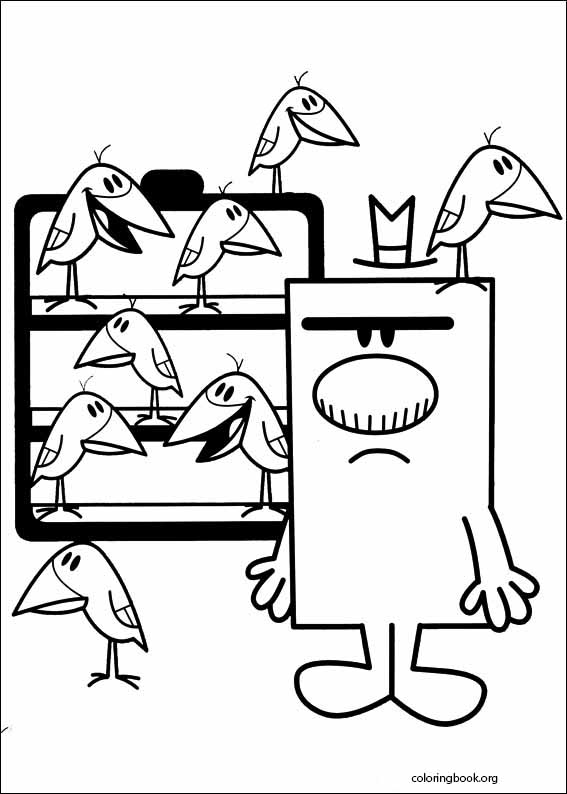 Mr. Men coloring page (013)