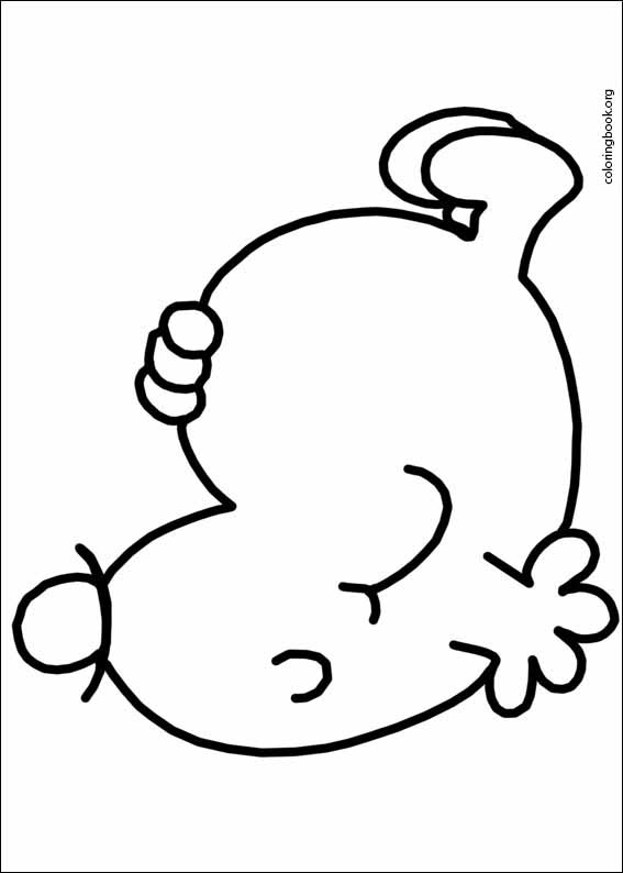 Mr. Men coloring page (017)