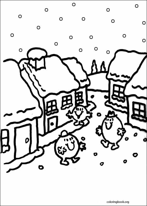 Mr. Men coloring page (019)