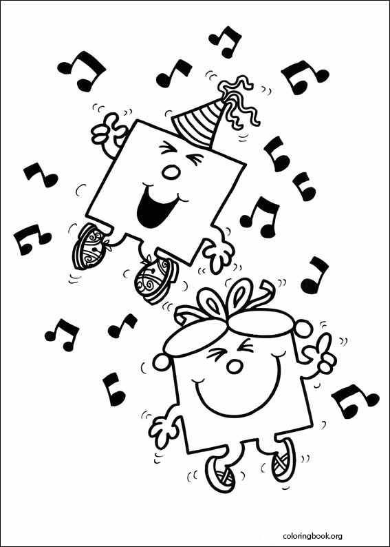 Mr. Men coloring page (026)