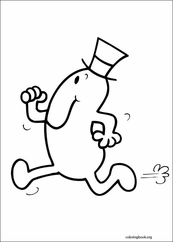 Mr. Men coloring page (034)