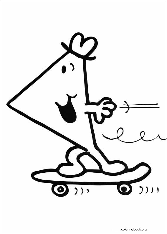 Mr. Men coloring page (037)
