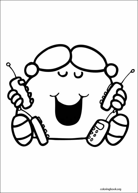 Mr. Men coloring page (038)