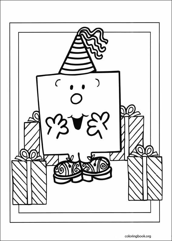 Mr. Men coloring page (042)