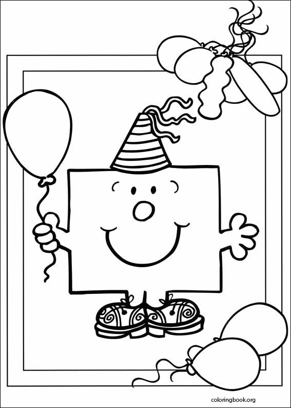 Mr. Men coloring page (048)