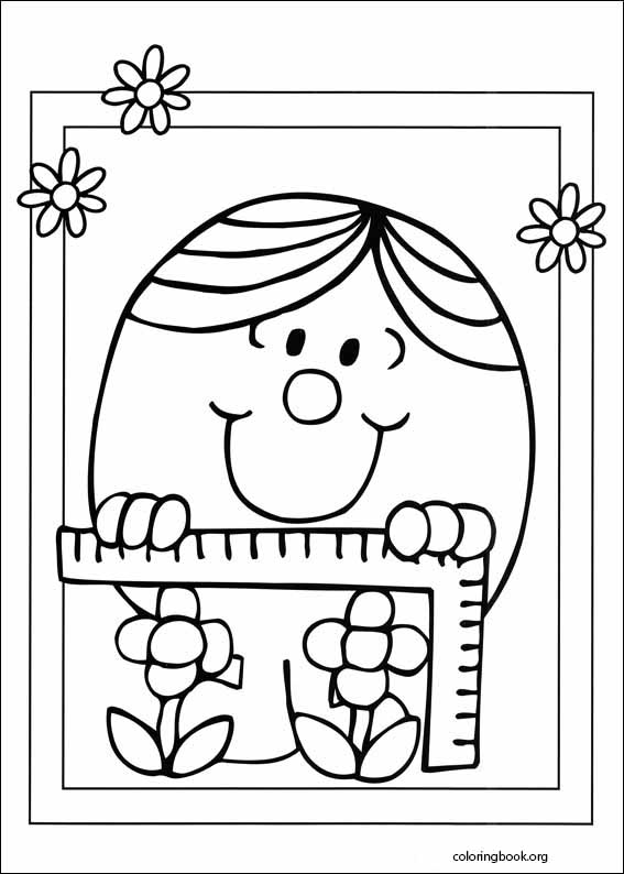 Mr. Men coloring page (052)