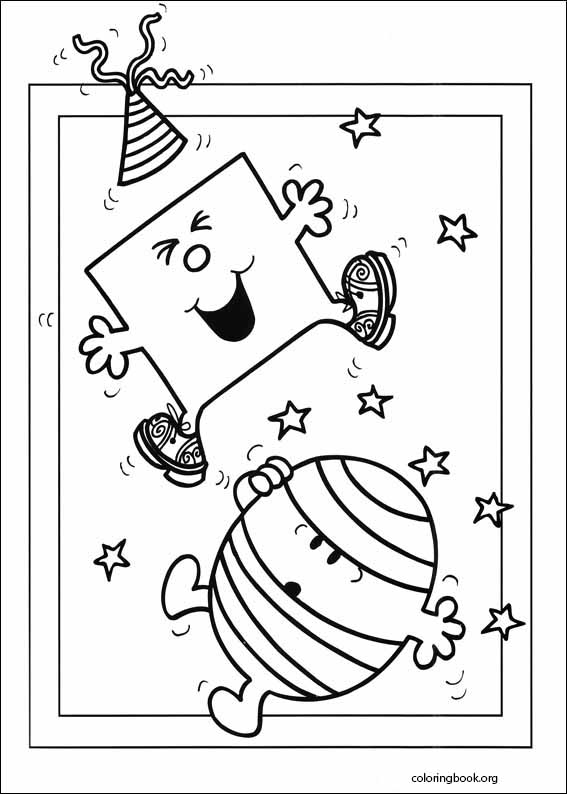 Mr. Men coloring page (054)