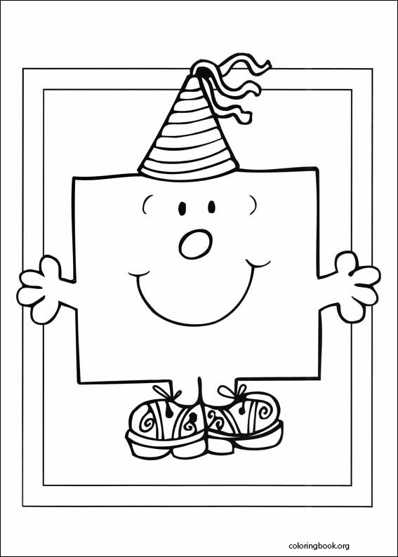 Mr. Men coloring page (056)