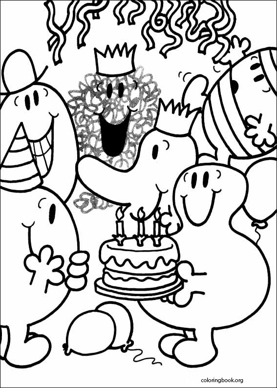 Mr. Men coloring page (057)