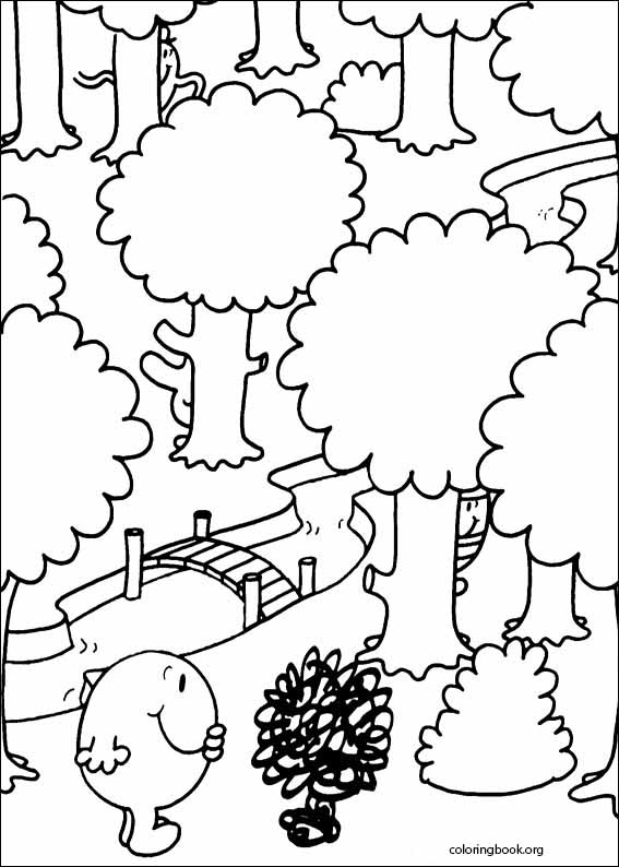 Mr. Men coloring page (059)