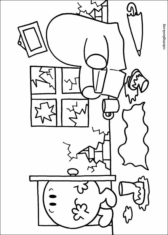 Mr. Men coloring page (062)